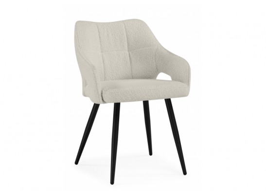Стул на металлокаркасе Hera beige / black в Набережных Челнах
