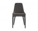 Стул на металлокаркасе Kora dark gray / black в Набережных Челнах