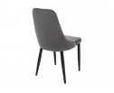 Стул на металлокаркасе Kora dark gray / black в Набережных Челнах