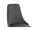 Стул на металлокаркасе Kora dark gray / black в Набережных Челнах