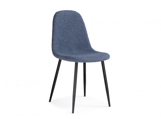 Стул на металлокаркасе Lilu dark blue / black в Набережных Челнах