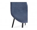 Стул на металлокаркасе Lilu dark blue / black в Набережных Челнах