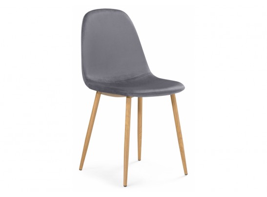 Стул на металлокаркасе Lilu dark grey / wood в Набережных Челнах