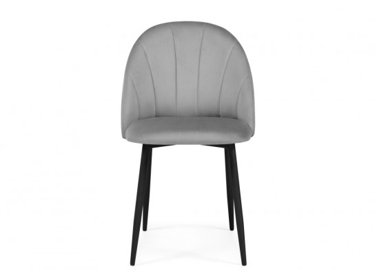 Стул на металлокаркасе Логан светло-серый / черный в Набережных Челнах