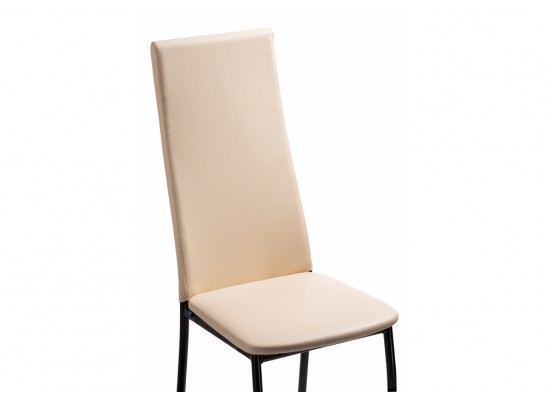 Стул на металлокаркасе Mirilis ваниль / темный мусс в Набережных Челнах