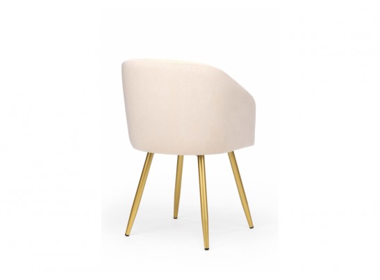 Стул на металлокаркасе Монер бежевый (glory 03) / золотой в Набережных Челнах