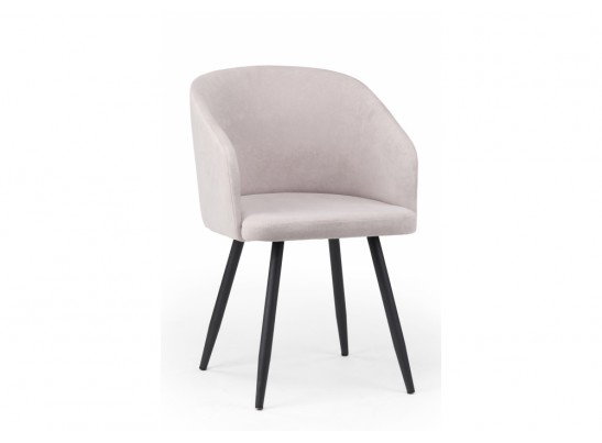 Стул на металлокаркасе Монер светло-серый (glory 36) / черный в Набережных Челнах