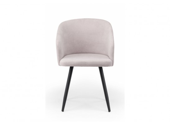 Стул на металлокаркасе Монер светло-серый (glory 36) / черный в Набережных Челнах