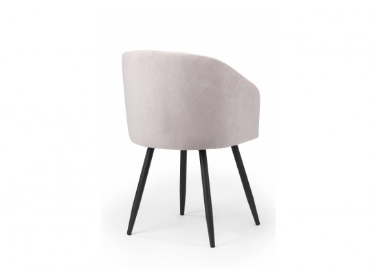 Стул на металлокаркасе Монер светло-серый (glory 36) / черный в Набережных Челнах