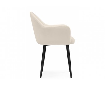 Стул на металлокаркасе Морено marseille 2 / черный