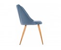 Стул на металлокаркасе Morgan blue / wood в Набережных Челнах