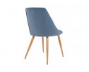 Стул на металлокаркасе Morgan blue / wood в Набережных Челнах