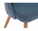 Стул на металлокаркасе Morgan blue / wood в Набережных Челнах