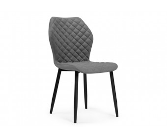 Стул на металлокаркасе Софи темно-серый / черный