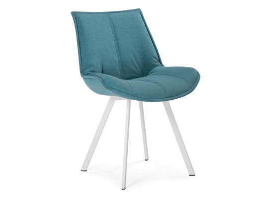 Стул на металлокаркасе Тува бирюзовый / белый в Набережных Челнах