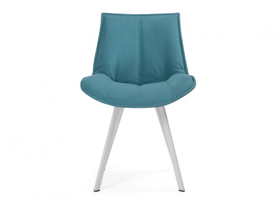 Стул на металлокаркасе Тува бирюзовый / белый в Набережных Челнах