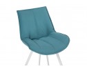 Стул на металлокаркасе Тува бирюзовый / белый в Набережных Челнах