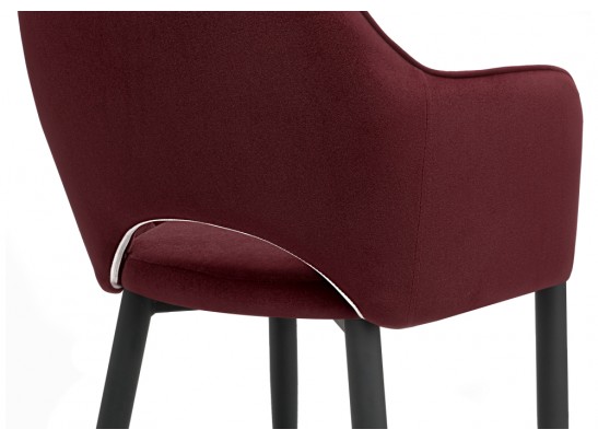 Стул на металлокаркасе Vener wine red в Набережных Челнах