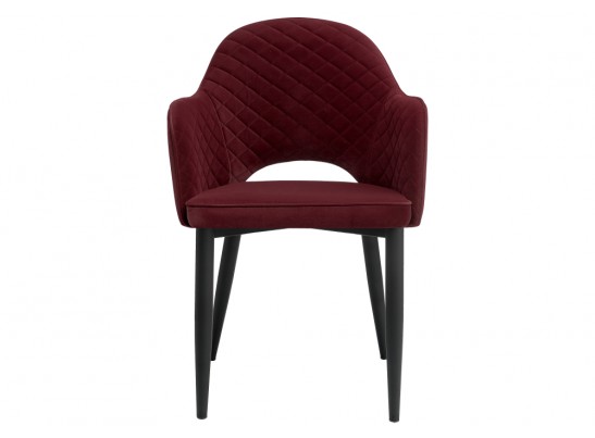 Стул на металлокаркасе Vener wine red в Набережных Челнах