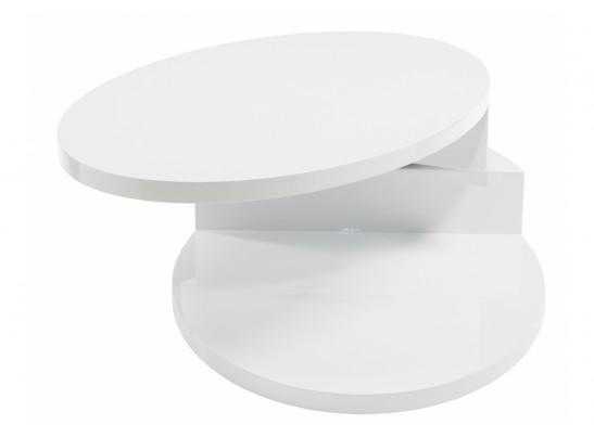 Журнальный стол Kastro белый в Набережных Челнах