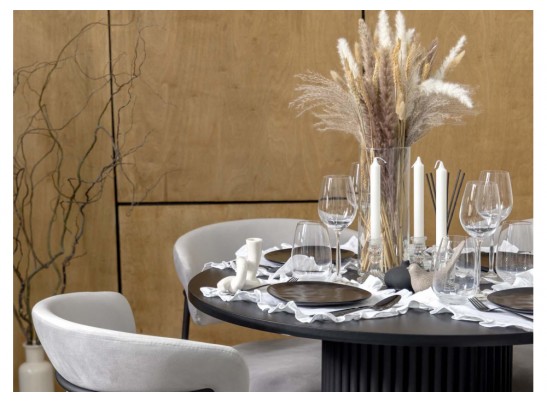 Стол Барел 110 черный / черный в Набережных Челнах