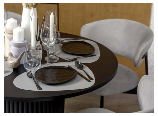 Стол Барел 110 черный / черный в Набережных Челнах