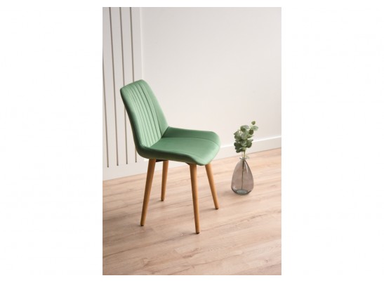 Деревянный стул Седа фисташковый (zd 651) / светлое дерево в Набережных Челнах