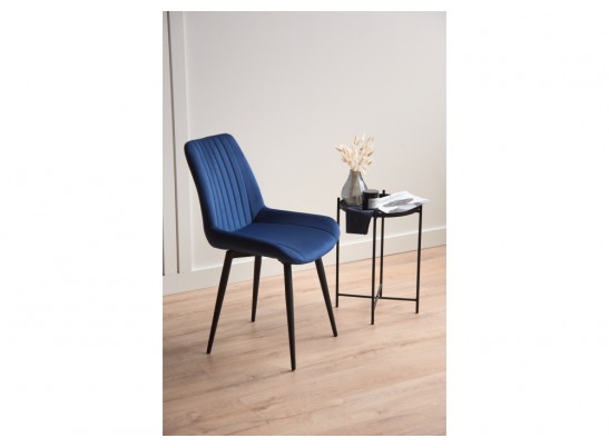 Стул на металлокаркасе Седа 360 синий (zd 798) / черный в Набережных Челнах