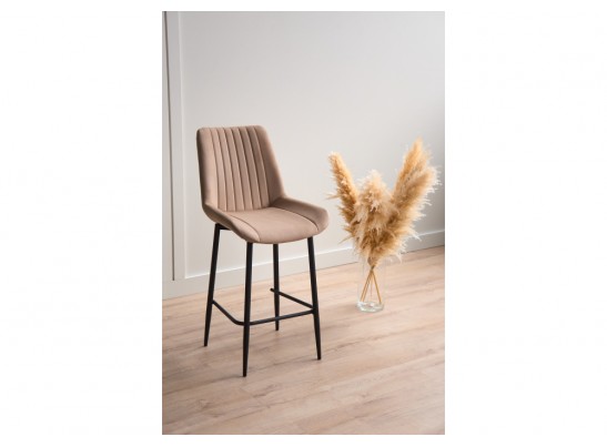 Полубарный стул Седа бежевый (zd 210) / черный в Набережных Челнах