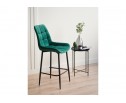 Полубарный стул Челси зеленый (zd 667) / черный в Набережных Челнах
