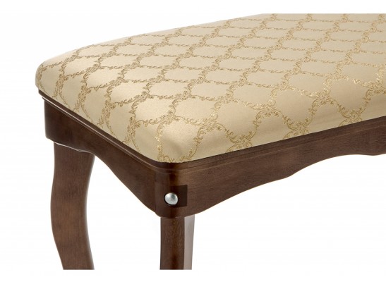 Банкетка Амадео орех / бежевый в Набережных Челнах