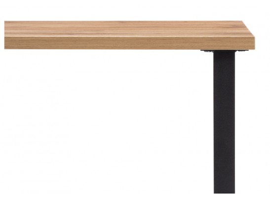 Барная стойка Дилан Лофт 120х40х90 дуб крафт золотой в Набережных Челнах