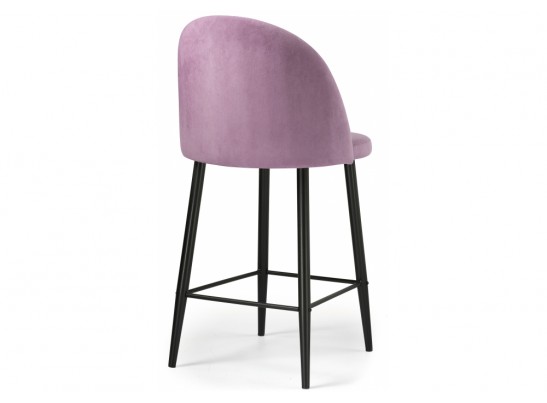 Барный стул Амизуре лавандовый / черный матовый в Набережных Челнах