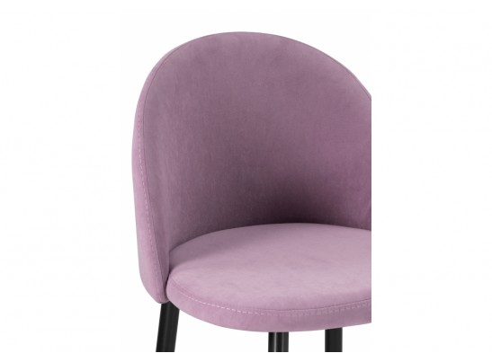 Барный стул Амизуре лавандовый / черный матовый в Набережных Челнах