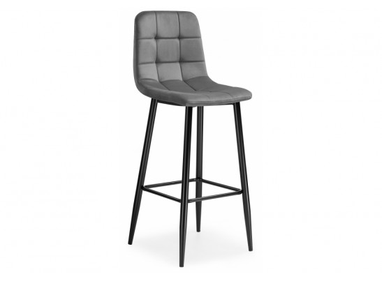 Барный стул Chio dark gray / black в Набережных Челнах