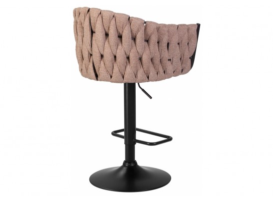 Барный стул Leon 9690-LM коричневый / черный в Набережных Челнах