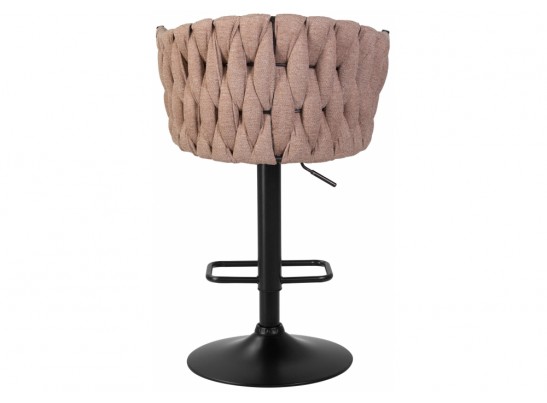 Барный стул Leon 9690-LM коричневый / черный в Набережных Челнах