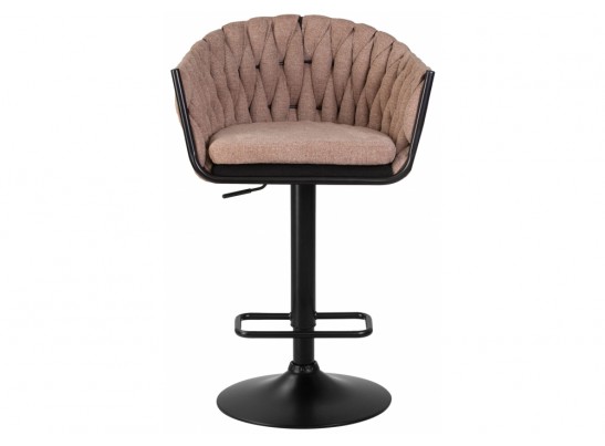 Барный стул Leon 9690-LM коричневый / черный в Набережных Челнах