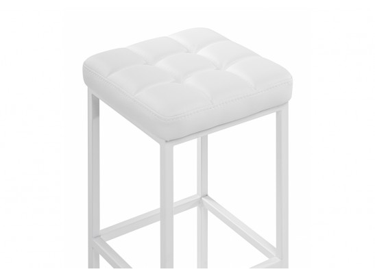 Барный стул Лофт линкольн белый / белый матовый в Набережных Челнах