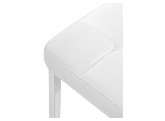 Барный стул Лофт линкольн белый / белый матовый в Набережных Челнах