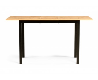 Деревянный стол Аркон 110(130)х68х75 дуб вотан / черный