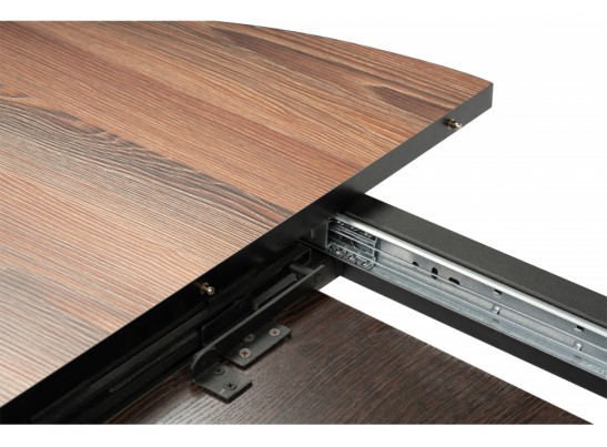 Деревянный стол Бетина дерево / черный каркас в Набережных Челнах