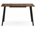 Деревянный стол Кортни 117 (157) x 77 дуб крафт табачный / черный матовый в Набережных Челнах