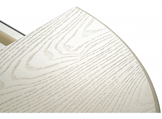 Деревянный стол Павия 90(120)х90х80 слоновая кость с золотой патиной в Набережных Челнах