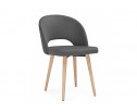 Деревянный стул Курбис 360 темно-серый (zd 995) / светлое дерево в Набережных Челнах