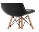 Деревянный стул Kvadro 1 black / wood в Набережных Челнах