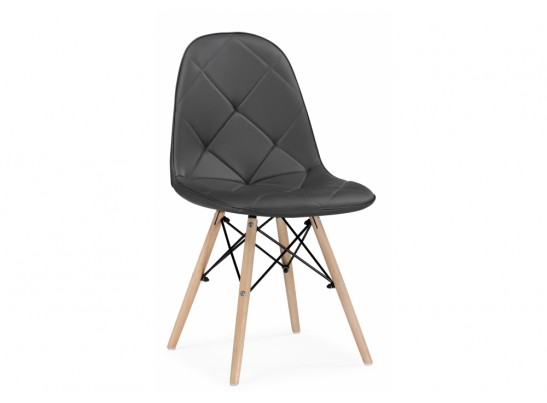 Деревянный стул Kvadro 1 gray / wood в Набережных Челнах