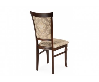 Деревянный стул Ларс вивальди нуга / орех темный