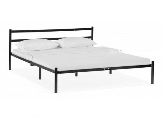 Двуспальная кровать Фади 160х200 черная в Набережных Челнах