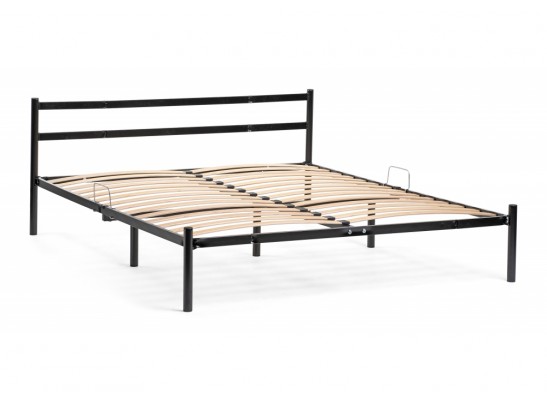 Двуспальная кровать Фади 160х200 черная в Набережных Челнах